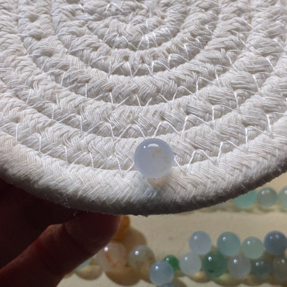 散珠翡翠8.1天然翡翠A货散珠
