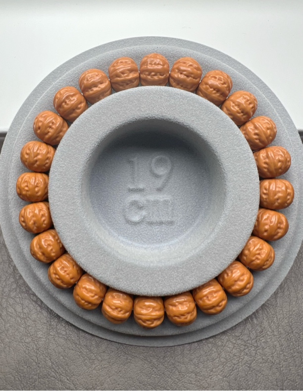 猴头核桃手串小八棱尺寸11+mm