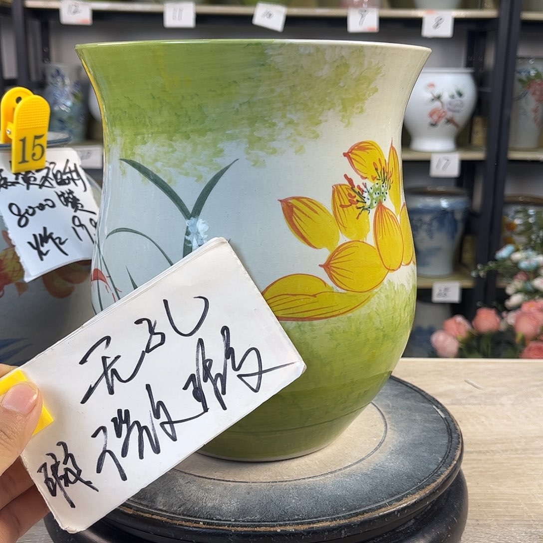 罐1xc景德镇陶瓷花盆