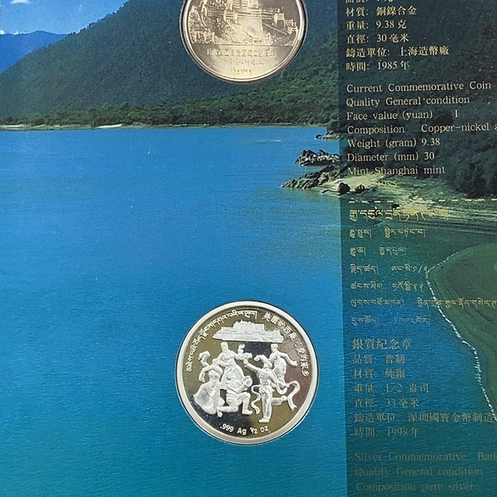 铜西藏纪念币一枚