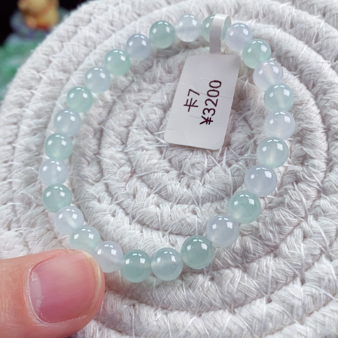 未镶嵌手链翡翠卡7