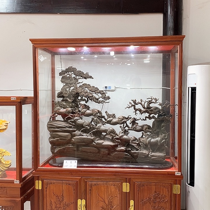 阴沉木涵**舍阴沉木乌木摆件