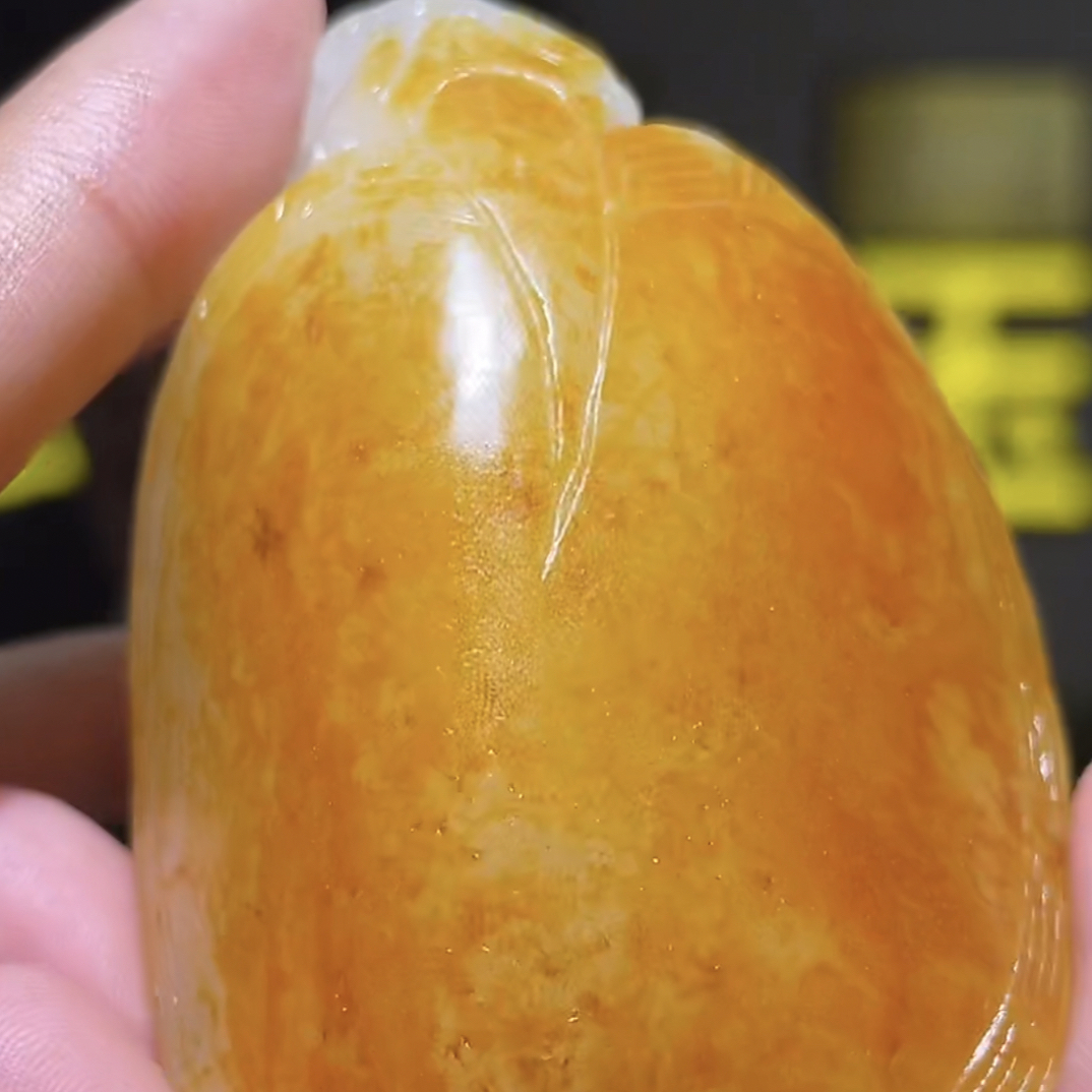 手把件货玉石把玩件文玩摆件D2