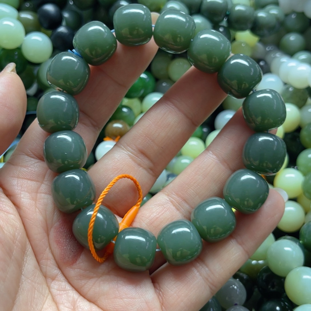 和田玉手链未镶嵌