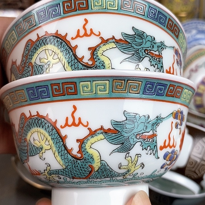 景德镇陶瓷藏式茶碗