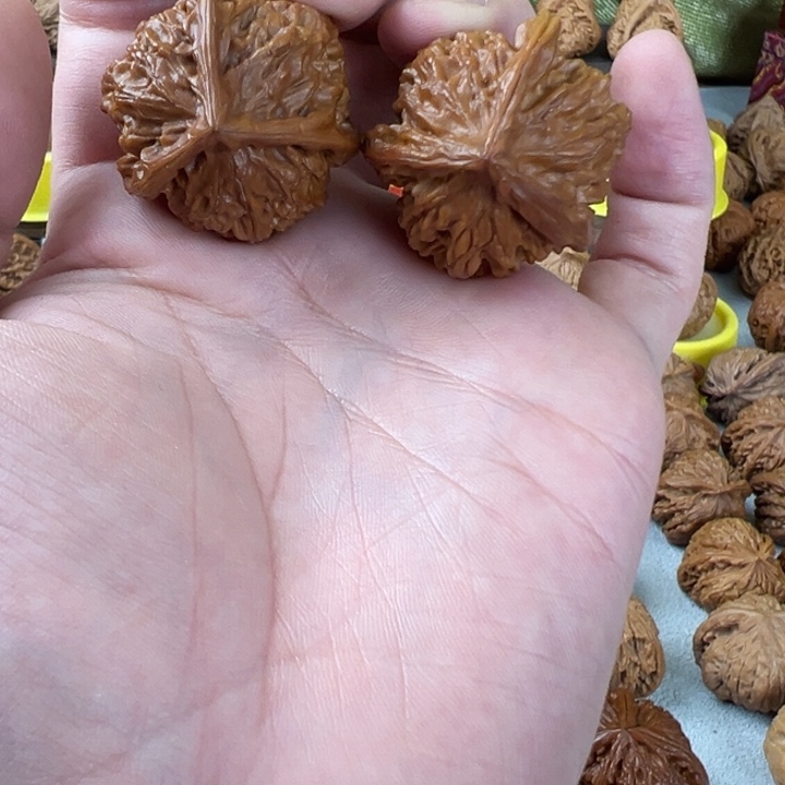 吊坠文玩核桃33尺微修品果园三棱