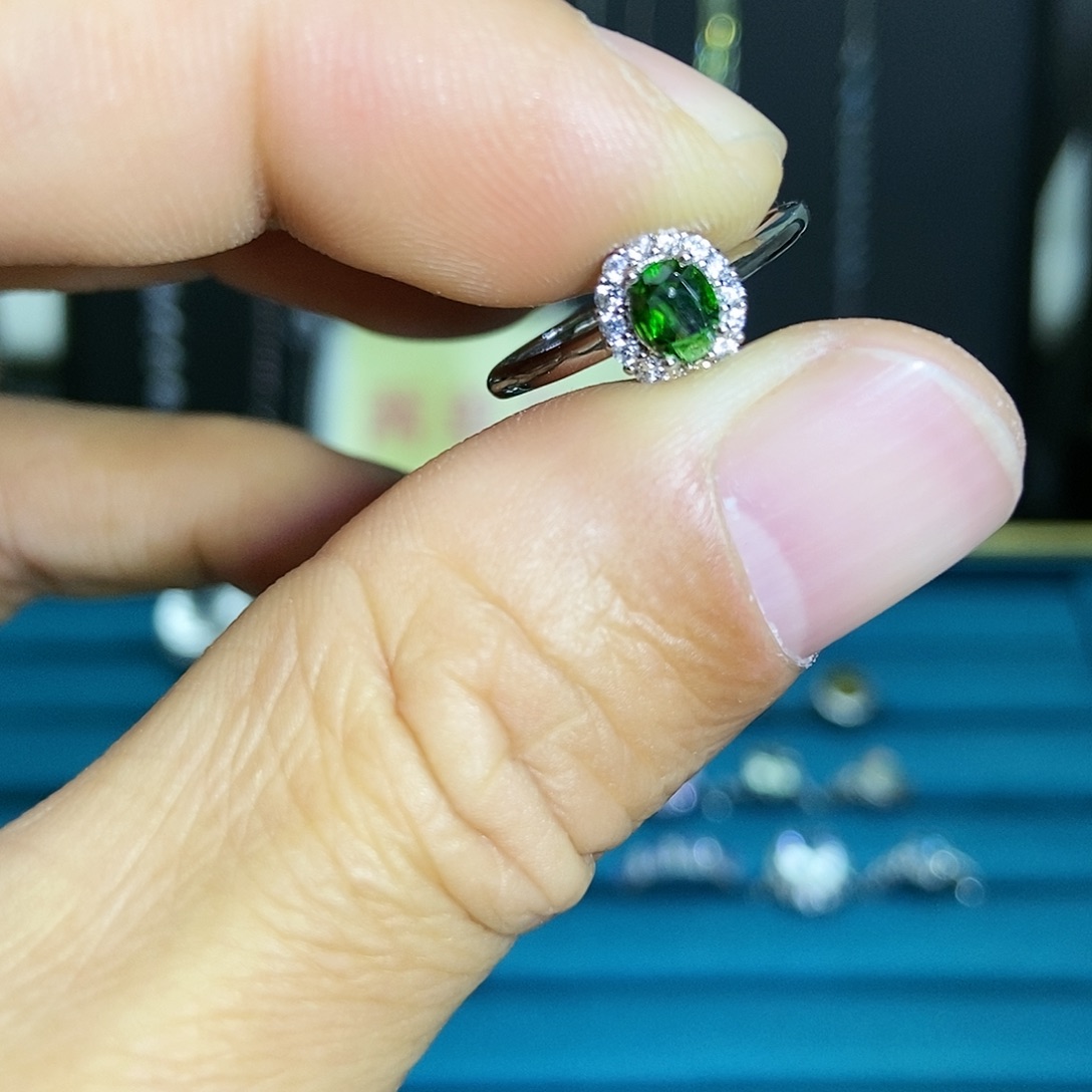 【闪购商品】紫晶珠宝半成品银S925镶嵌