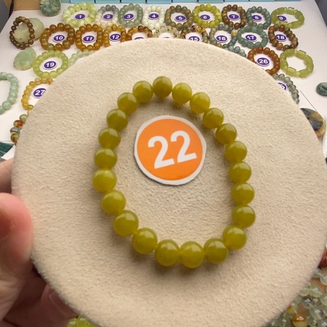 蛇纹石玉未镶嵌手串