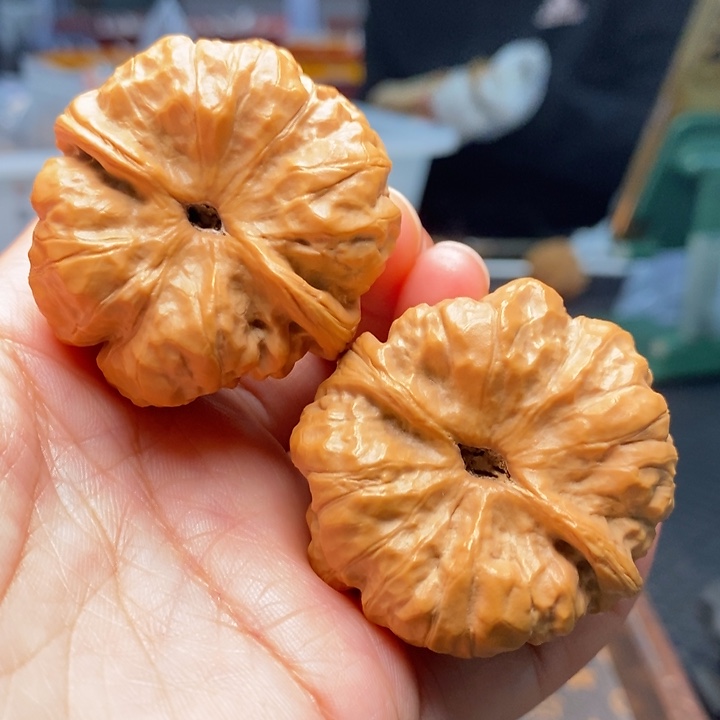 把件文玩核桃肉蟾42尺