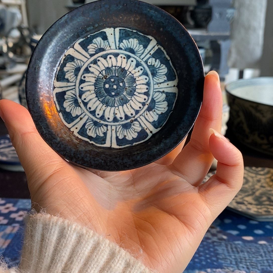 陶手工手绘青花高温陶瓷