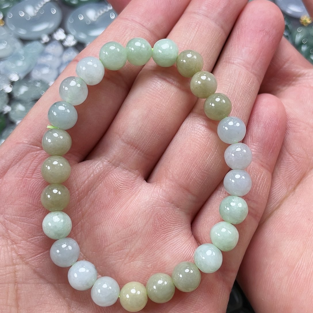 翡翠银S925镶嵌颈饰