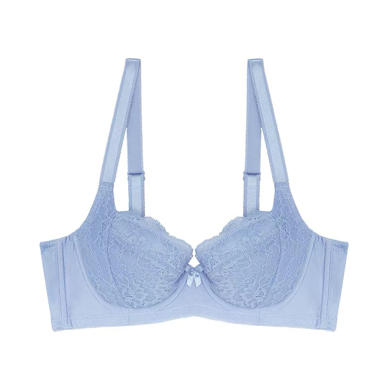 蕾丝大码内衣薄款女防下垂无痕聚拢调整型文胸16-8300