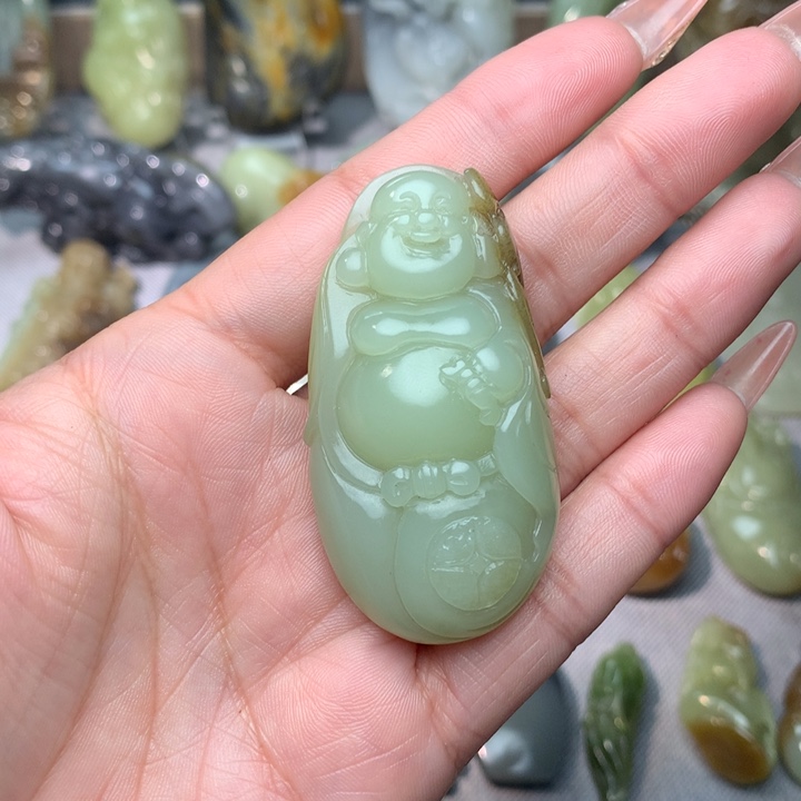 和田玉挂件未镶嵌