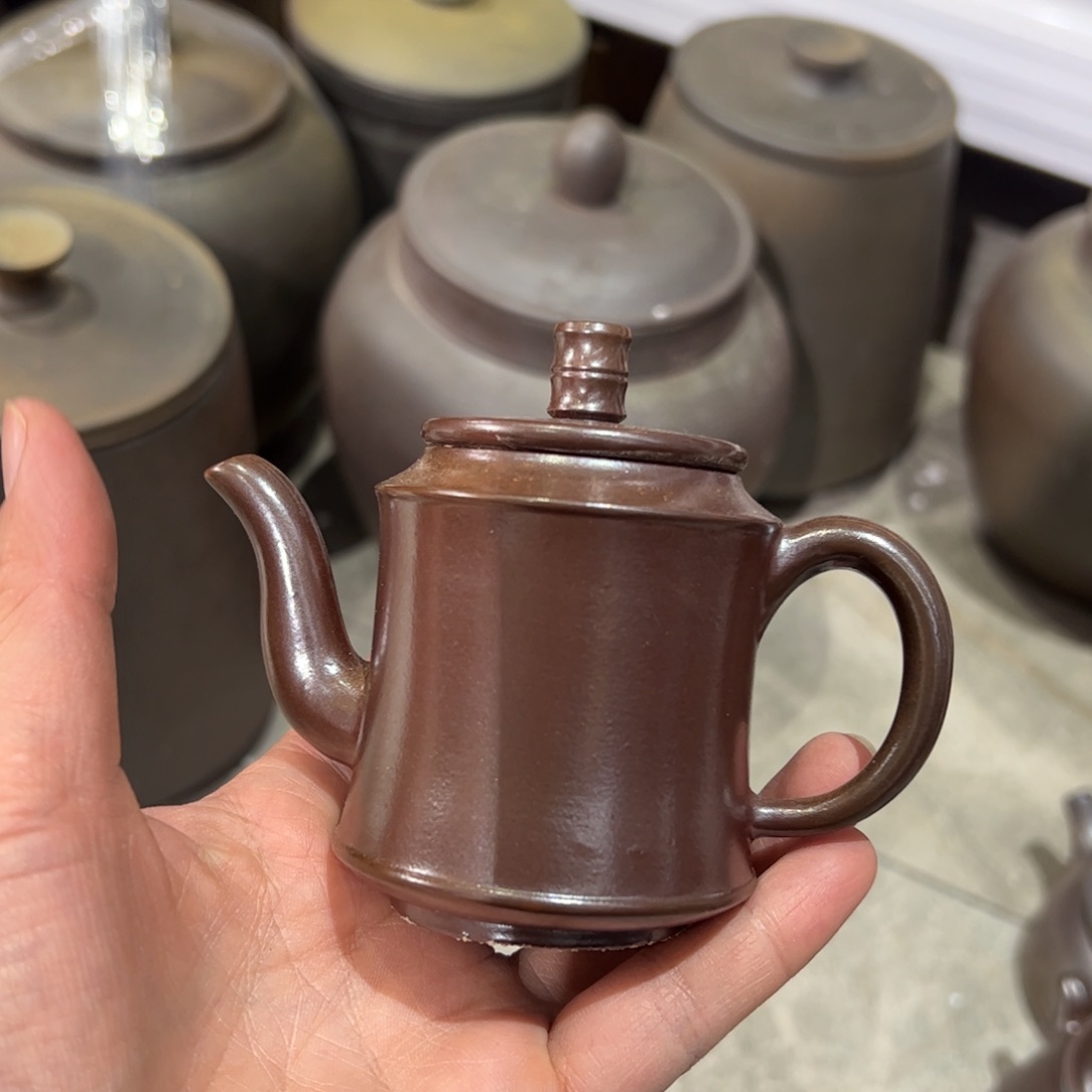 贵台龙窑柴烧茶壶A27