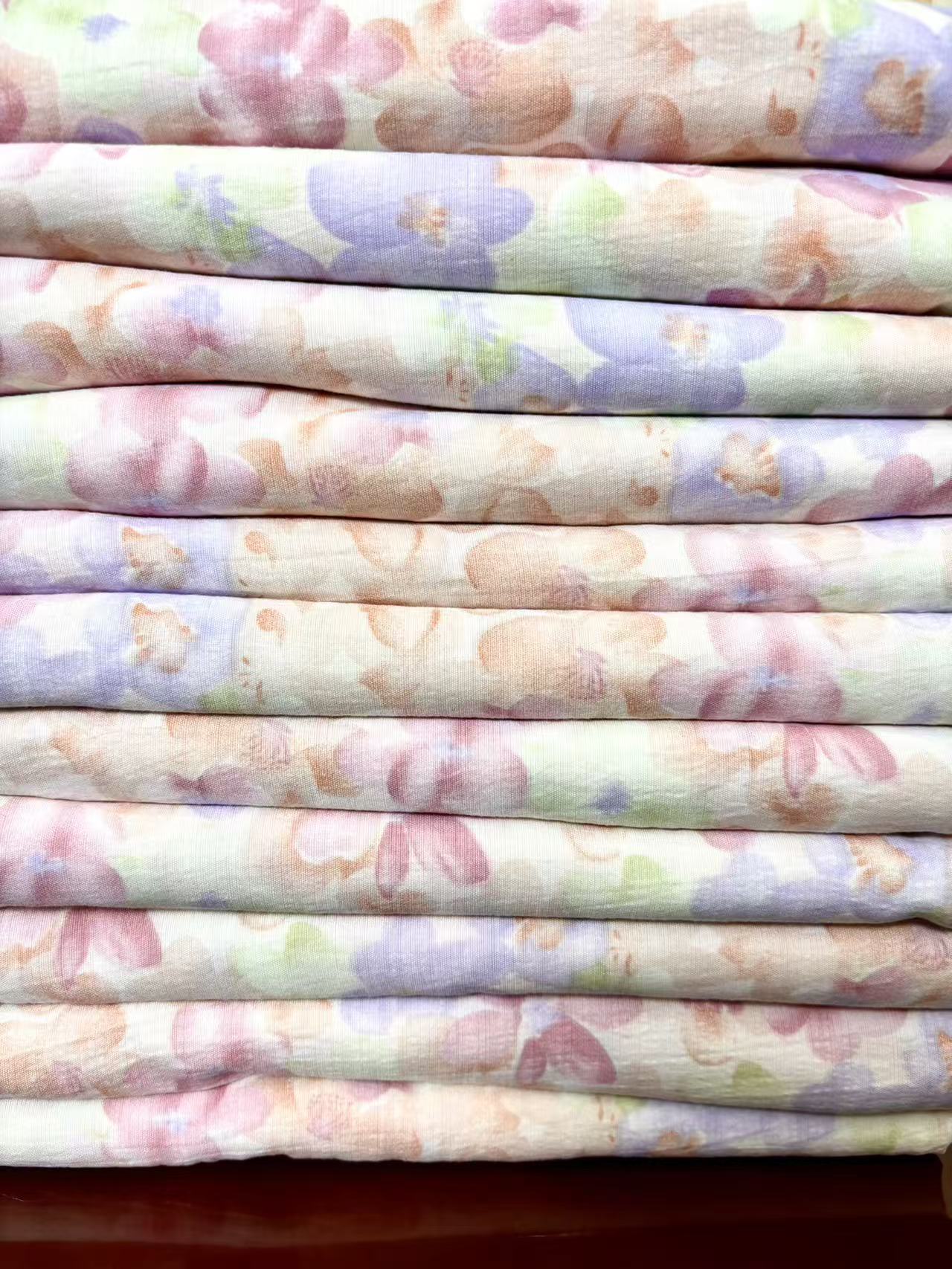 【乐居】冬季新款碎花布料 DIY手工发圈床单布料    听主播讲解为主