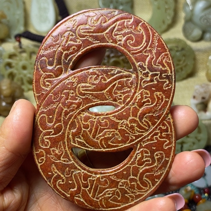 和田玉挂件未镶嵌