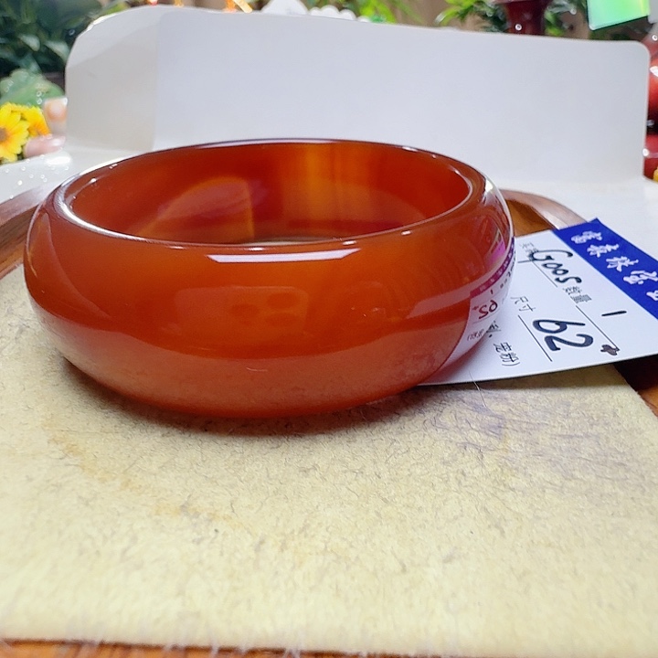 清***溪玛瑙/玉髓未镶嵌手镯