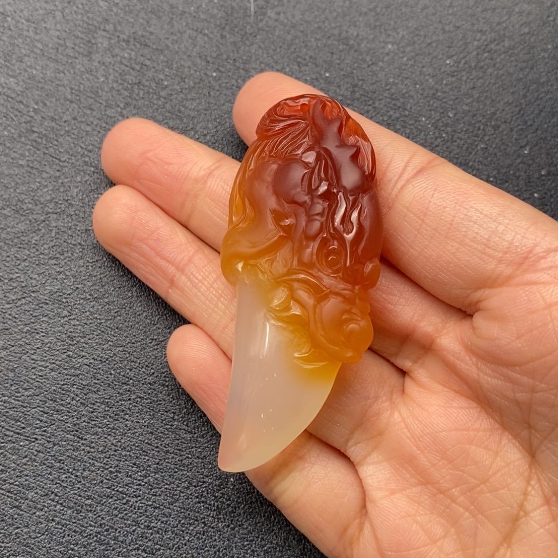 未镶嵌吊坠(不含链)玛瑙/玉髓一****8