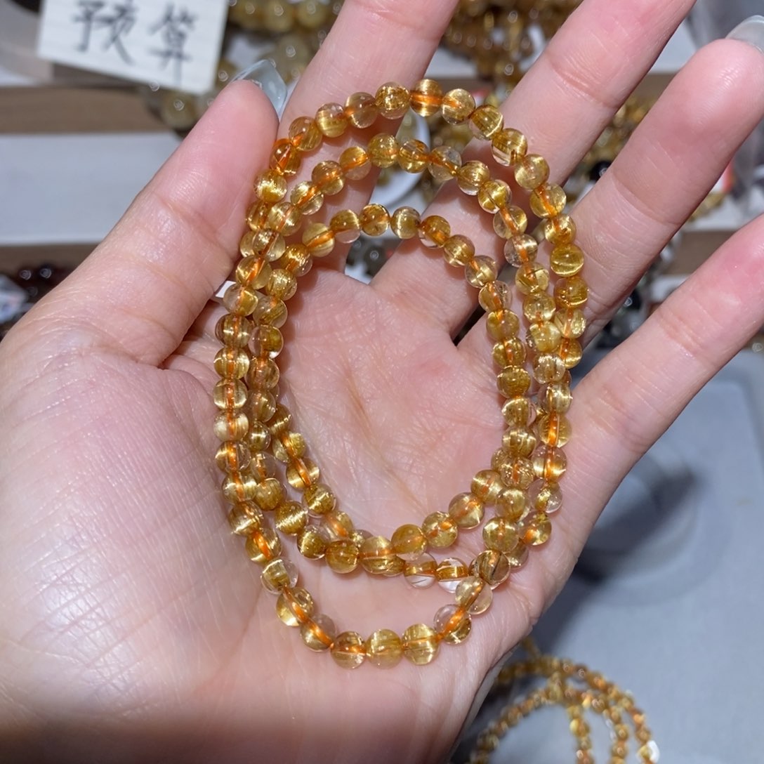 水晶手串未镶嵌e**怪手串