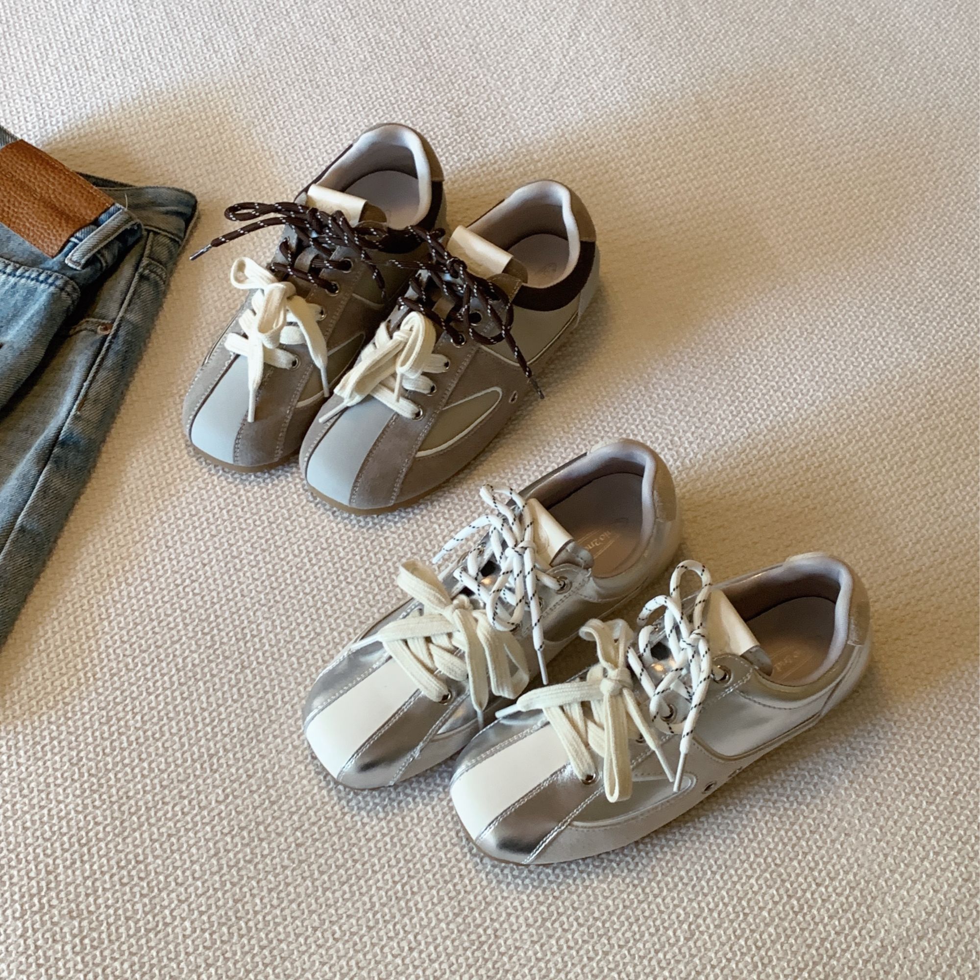 南风Chio2nd 德训鞋2025秋季新品女鞋巨好看的鞋子女休闲鞋运动鞋