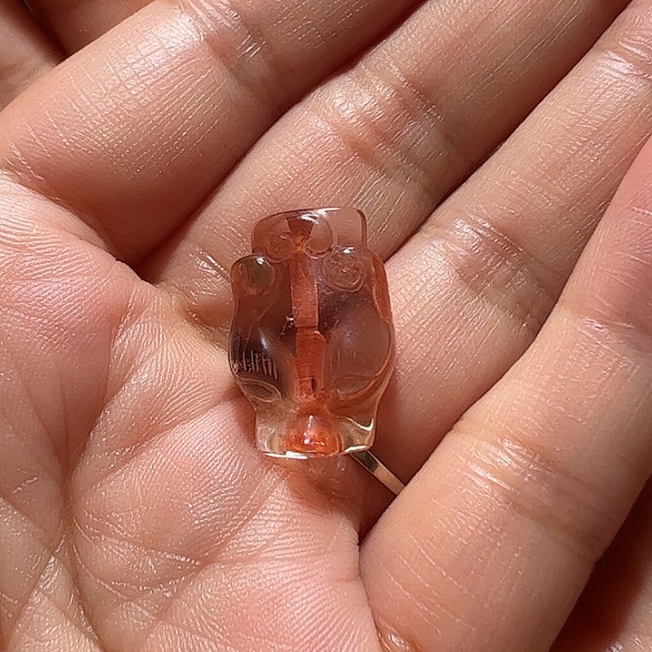 葛***硕玛瑙/玉髓未镶嵌颈饰