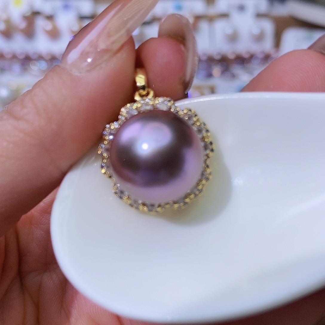 淡水珍珠颈饰合金