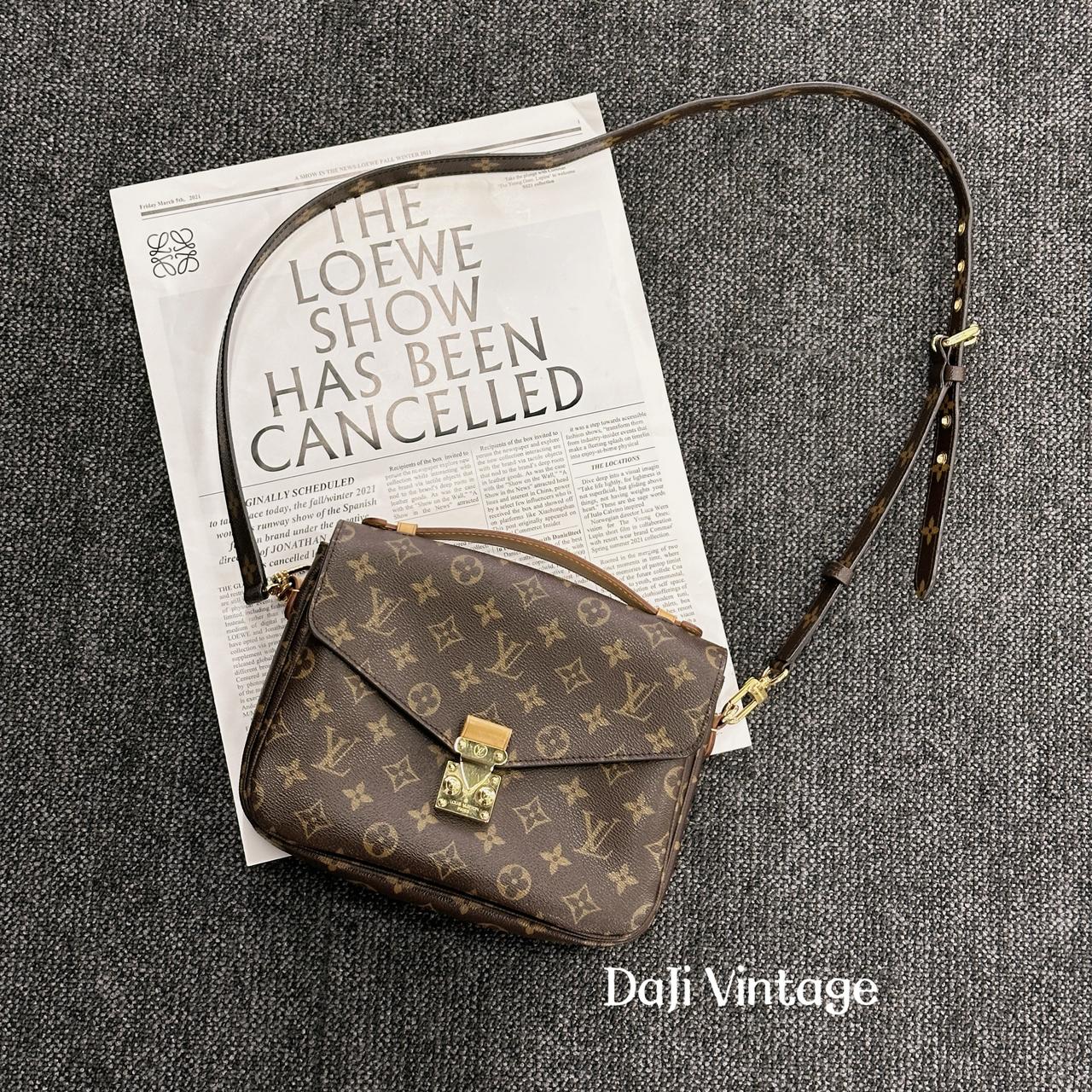 95新 LouisVuitton/路易威登 大吉中古/lv路易威登老花邮差斜挎包