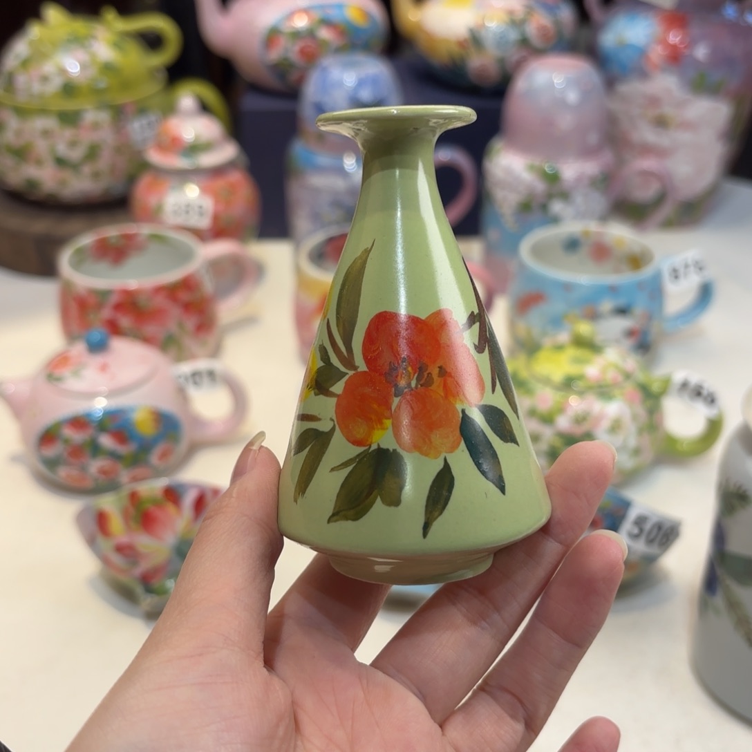 景德镇手绘高温釉下彩陶瓷茶具