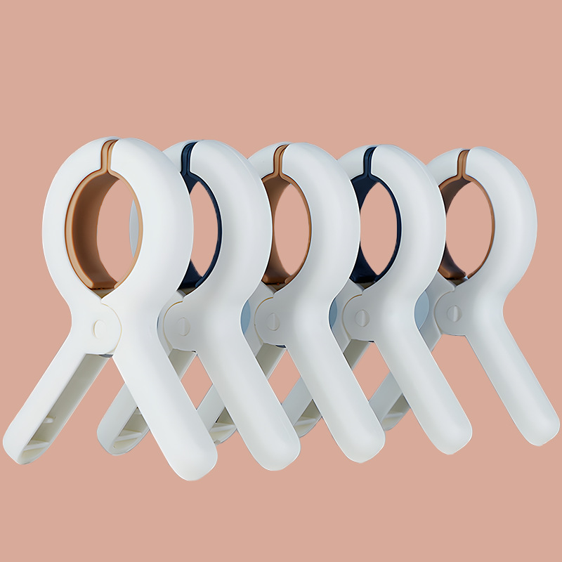 到手10个 防风夹晾晒夹