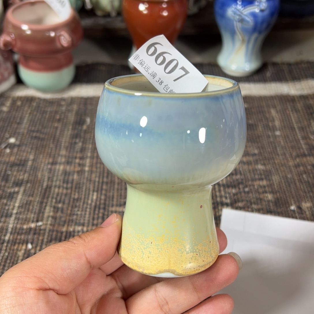 红陶景德镇手工花盆