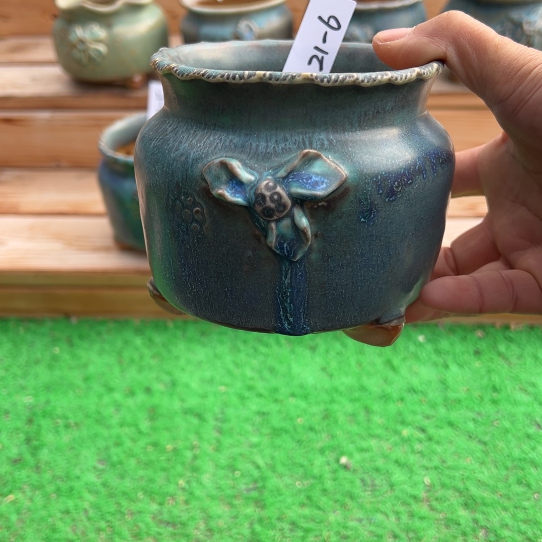 21-6花盆小鹿园艺