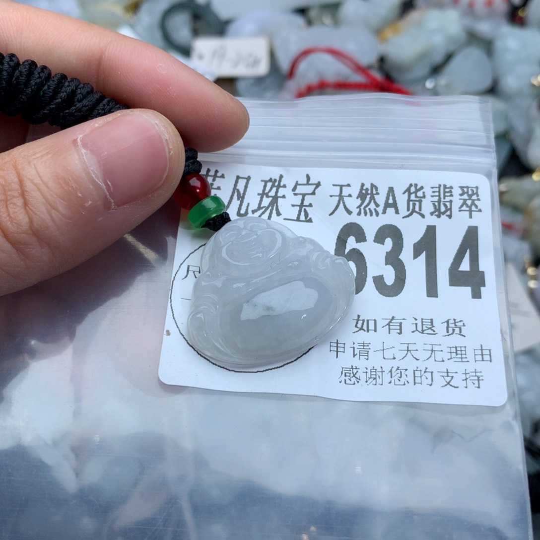 翡翠颈饰未镶嵌6314。