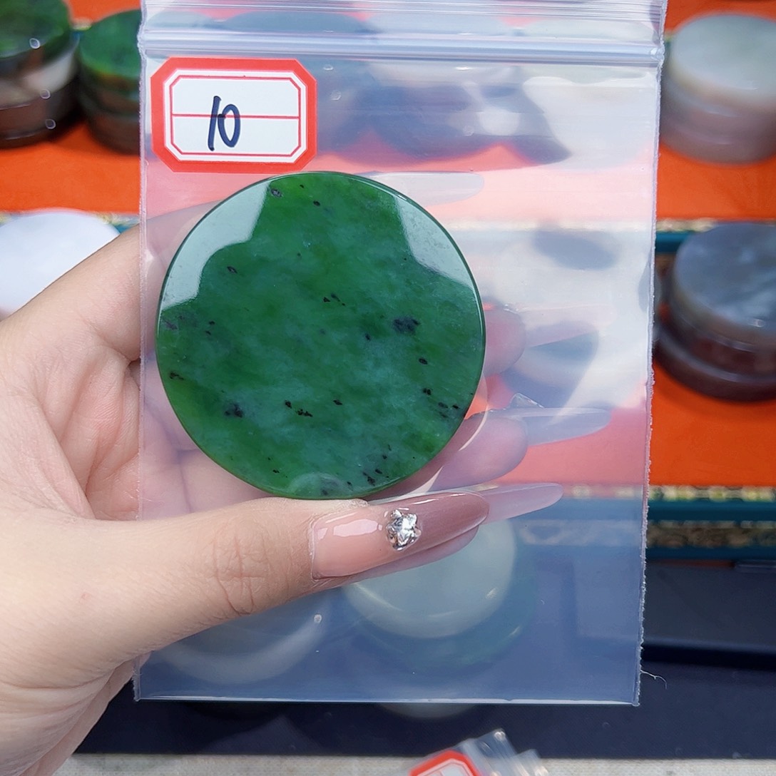 和田玉珠宝半成品未镶嵌