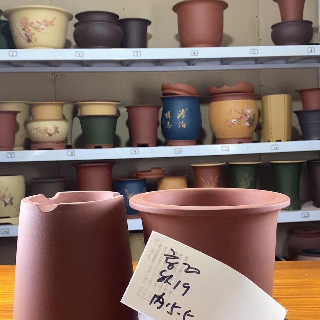 紫砂花盆紫砂兰花盆23