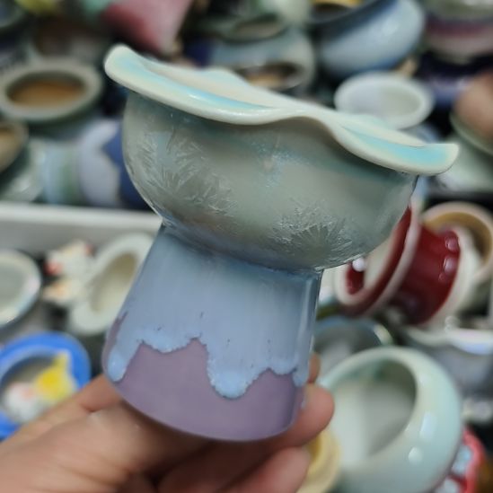 景德镇手工高温陶瓷：内口7高9