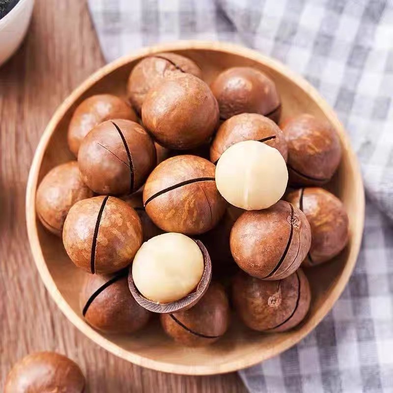 奶香味饱满酥脆夏威夷果赠送开壳器休闲零食