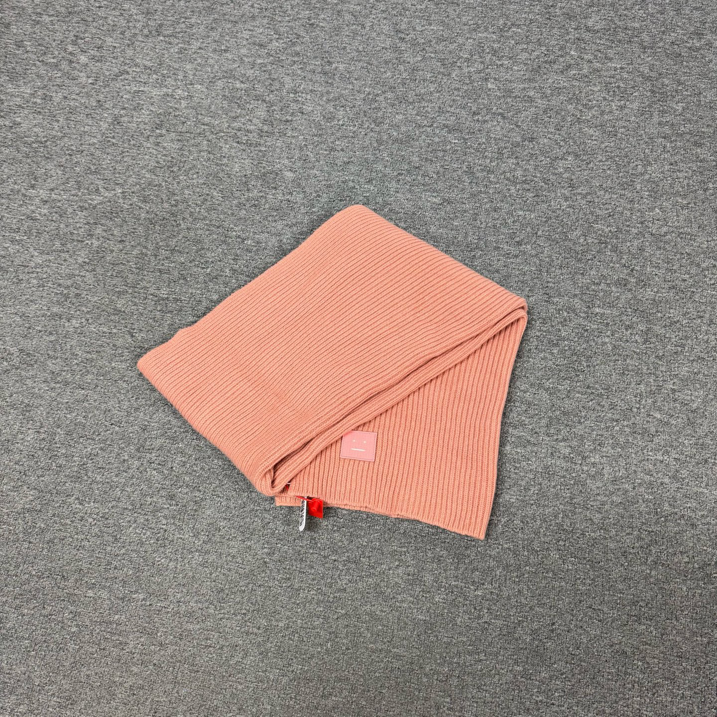 99新 Alexander McQueen/亚历山大·麦昆 Acne Studios 笑脸 围巾