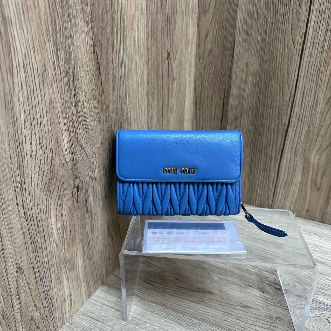 95新 MIU MIU/缪缪 乱乱子中古/女士/钱包/116422