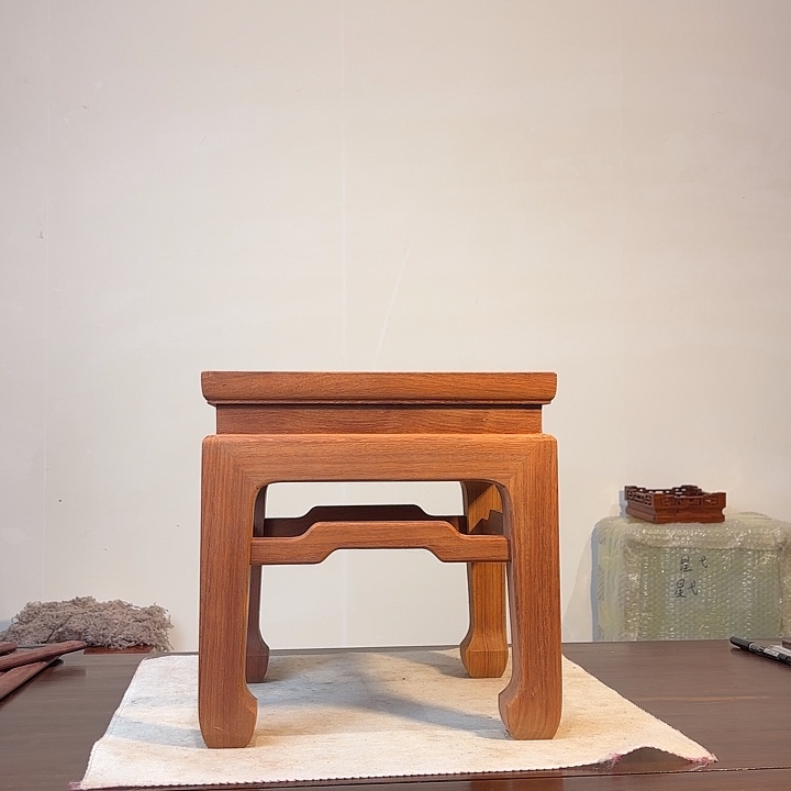 B***V木红花梨马蹄微瑕