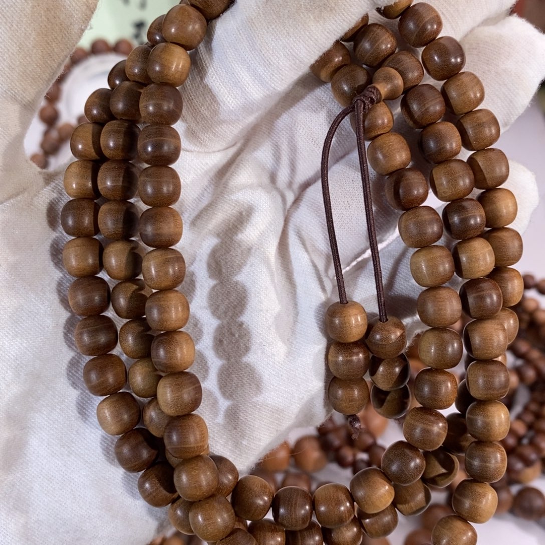 朵***朵手串/手链檀香木横纹黑肉78*108福利