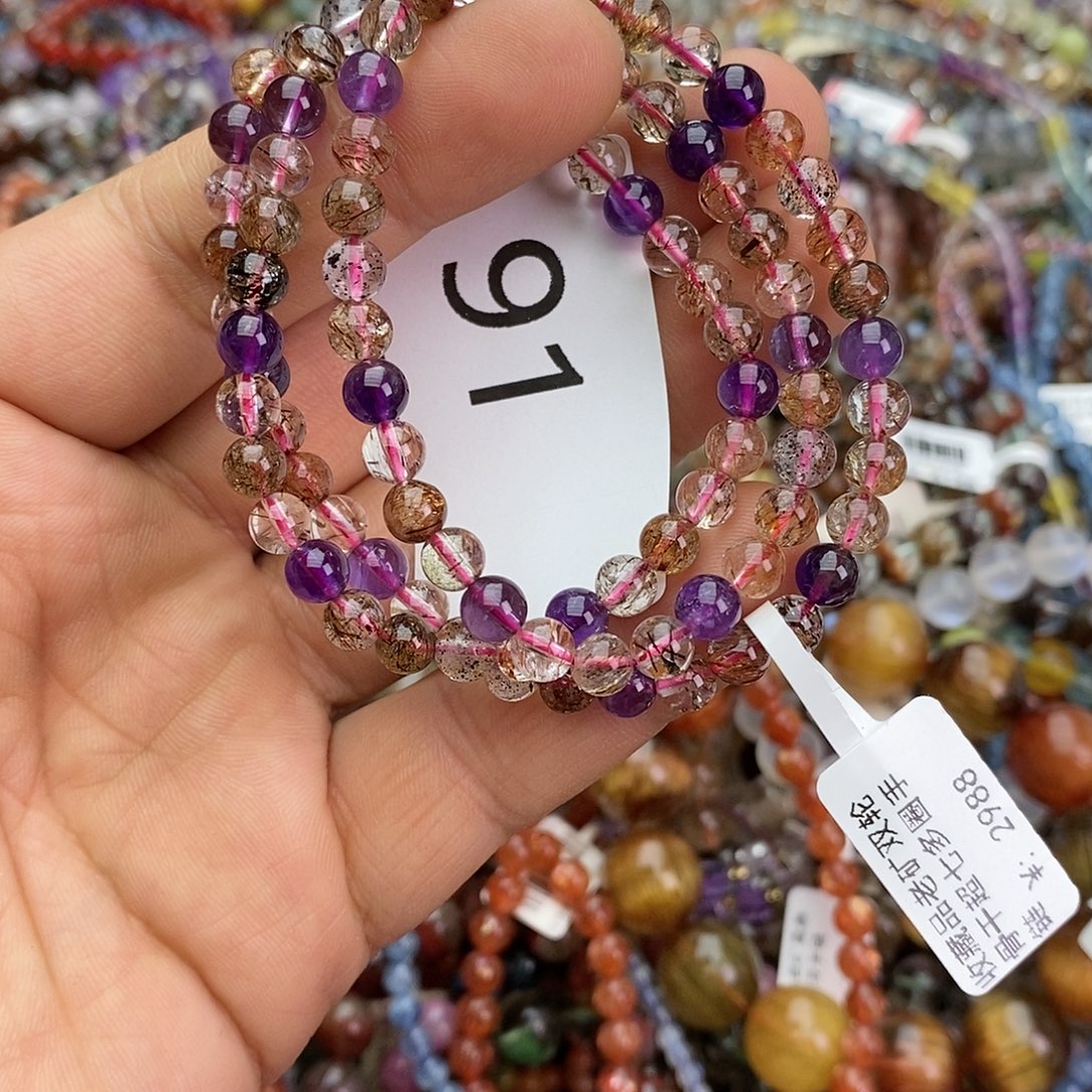 未镶嵌手链水晶手链