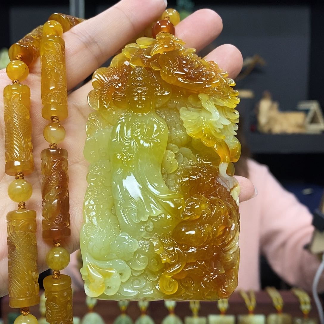 岫玉挂件吊坠未镶嵌