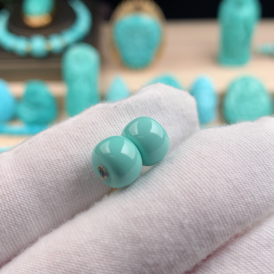 【闪购商品】绿松石配珠卡9未镶嵌