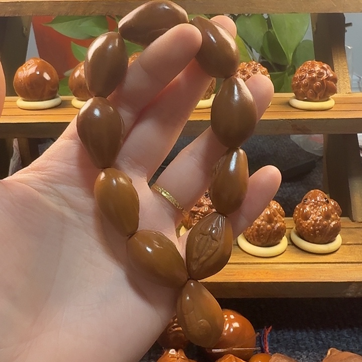 橄榄核手串/手链九阴一阳