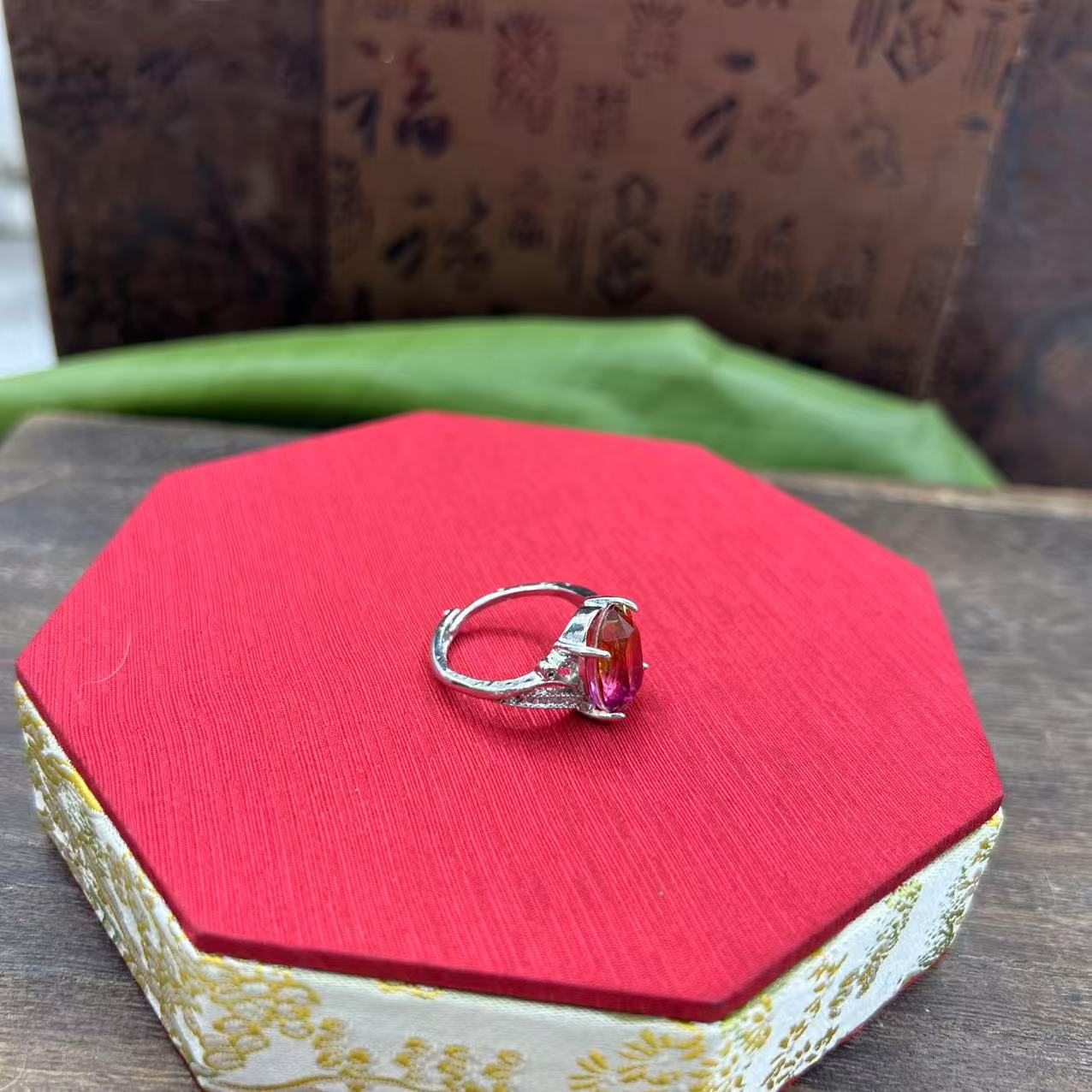 【缅贸甄选】DX575高端时尚设计戒指多样发一