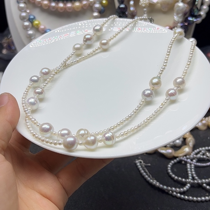 淡水珍珠颈饰未镶嵌