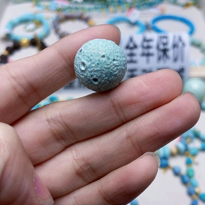 绿松石未镶嵌挂件80