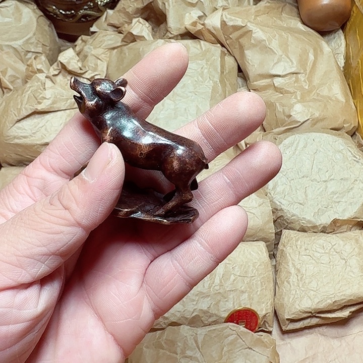 铜器摆件收收藏藏