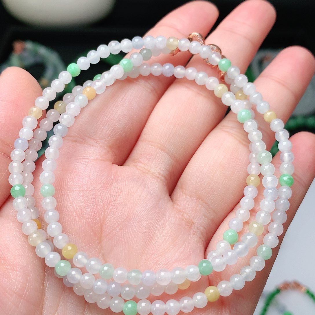 翡翠手链未镶嵌翡翠