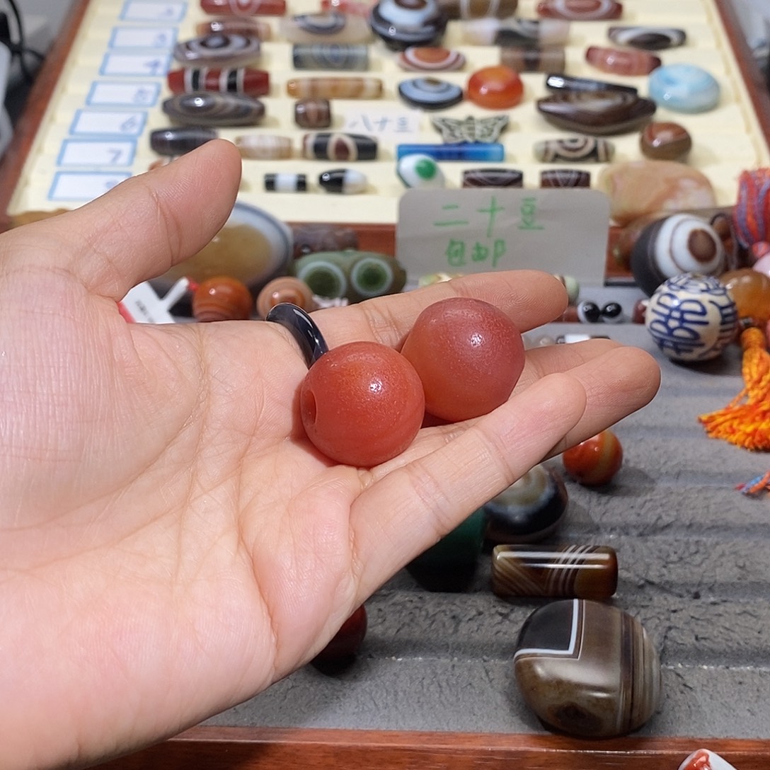 时***C玛瑙/玉髓合金颈饰